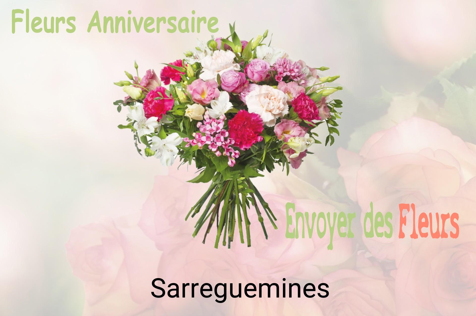 Bouquet de fleurs d’anniversaire livré à Sarreguemines
